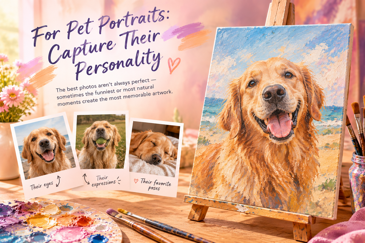 How to Choose the Perfect Photo for a Custom Oil Painting
