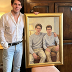 Custom Single Portrait Oil Painting from Photo | Handmade Canvas Art, Gift for Him or Her